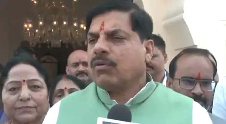 ছাতারপুরে গেলেন মধ্যপ্রদেশের মুখ্যমন্ত্রী মোহন যাদব