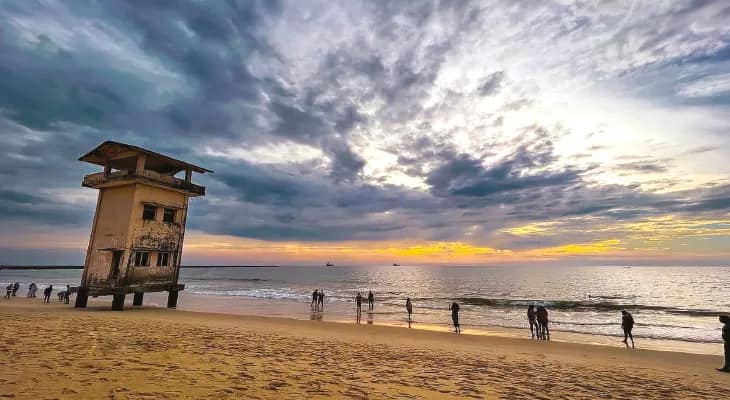 পানাম্বুর সৈকতের শোভা