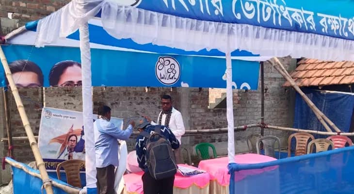 ফের নন্দীগ্রামে তৃণমূলের এসআইআর সহায়তা ক্যাম্পে হামলা, অভিযুক্ত বিজেপি