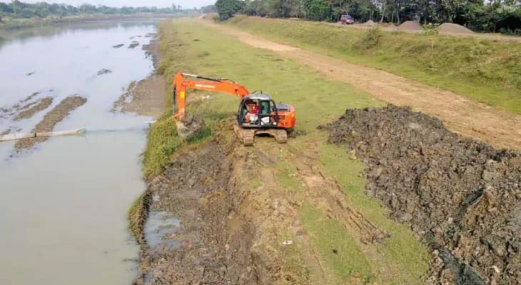 আমতায় শর্টকার্ট চ্যানেল সংস্কারে এবার রাজ্যের ‘ব্যয়বিহীন মডেল’