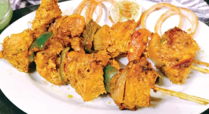 চিকেন টিক্কা মশলা কাবাব