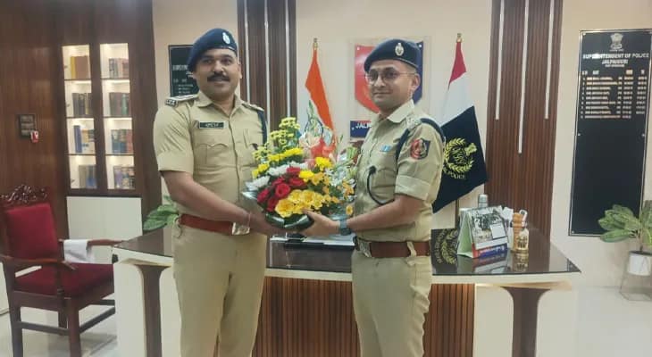 জলপাইগুড়ি জেলায় নতুন পুলিশ সুপার হিসেবে দায়িত্ব নিলেন ওয়াই রঘুবংশী