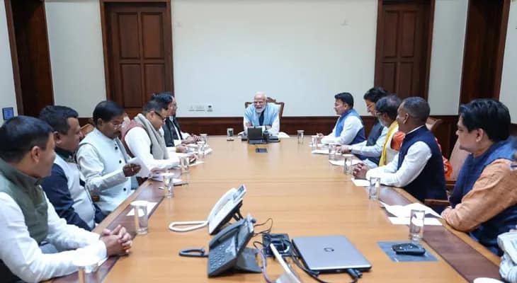 বাংলার সাংসদদের নিয়ে বৈঠকে প্রধানমন্ত্রী নরেন্দ্র মোদি