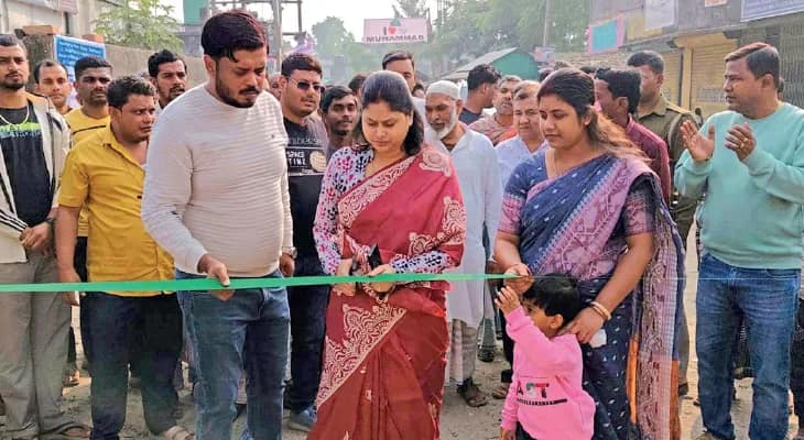 মহদিপুরে ৫০ লক্ষ টাকা ব্যয়ে তৈরি হবে রাস্তা, অবশেষে মিটল ১৫ বছরের দাবি
