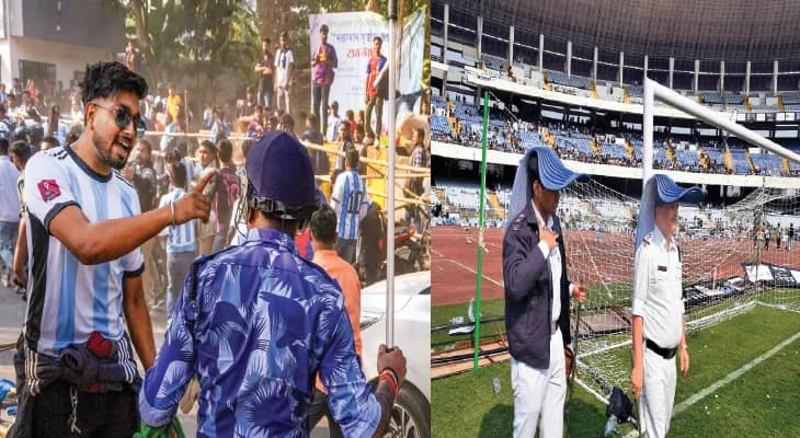 নেই পর্যাপ্ত‌‌ র‌্যাফ, ভাঙা চেয়ারই পুলিশের ‘ঢাল’