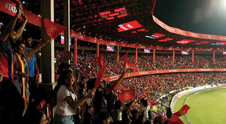 শর্তসাপেক্ষে ম্যাচ পাচ্ছে চিন্নাস্বামী