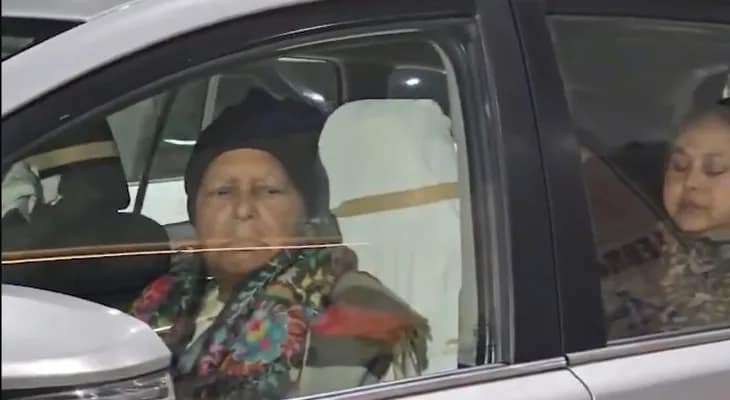 বিহারের পাটনা থেকে দিল্লির উদ্দেশে রওনা দিলেন আরজেডি সুপ্রিমো লালুপ্রসাদ যাদব