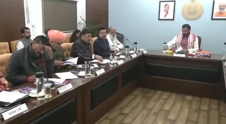 চণ্ডীগড়ে মন্ত্রিসভার বৈঠকে যোগ দিয়েছেন হরিয়ানার মুখ্যমন্ত্রী নায়েব সিং সাইনি