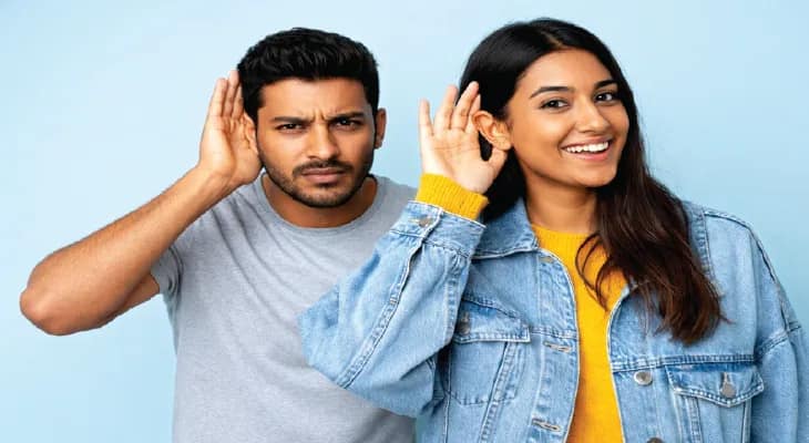মেয়েরা ছেলেদের চেয়ে কানে  ২ ডেসিবেল বেশি শোনেন