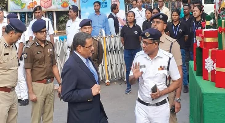 অ্যালেন পার্কে পৌঁছলেন কলকাতার সিপি মনোজ ভার্মা
