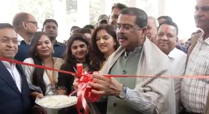 ওড়িশার সম্বলপুরে গেলেন কেন্দ্রীয় মন্ত্রী ধর্মেন্দ্র প্রধান