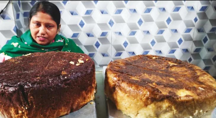 বড়দিনে ইষ্টদেবতাকে ‘ছানার কেক’ নিবেদন করে আত্মবৎ সেবা ভক্তদের