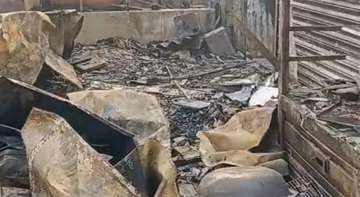 রামনগরে অগ্নিকাণ্ডের জেরে পুড়ে ছাই চারটি দোকান