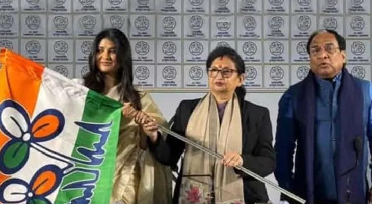 ‘ভুল শুধরে’ বিজেপি ছেড়ে তৃণমূলে পার্নো