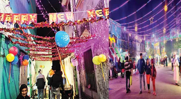 বর্ষ বিদায়ের রাতে শহরে বাড়তি সতর্কতা  নিশ্ছিদ্র নিরাপত্তা দিতে তৎপর হাওড়া সিটি পুলিশ, বি গার্ডেন থেকে গঙ্গার ঘাটে উপচে পড়ল ভিড়