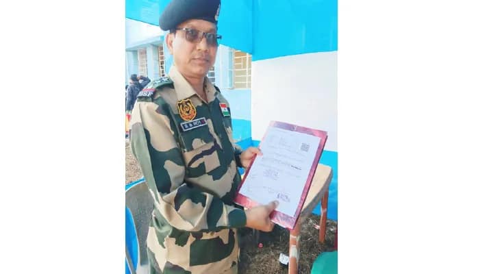 চল্লিশ বছর সীমান্তের সুরক্ষায় নিযুক্ত থেকেও ভারতীয় প্রমাণে শুনানিতে বিএসএফ জওয়ান