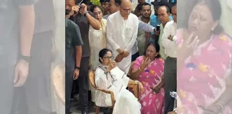 কলিন্স স্ট্রিটে চায়ের দোকানে জনসংযোগ সারলেন মমতা বন্দ্যোপাধ্যায়