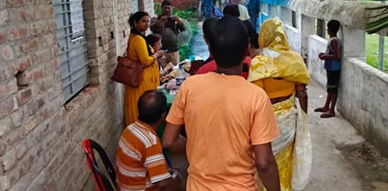 সকাল নটা পর্যন্ত ২০.৪৭ শতাংশ ভোট পড়েছে ফলতায়