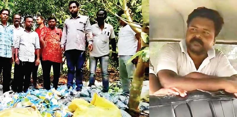 বাগানবাড়িতে সরকারি কীটনাশক ও ত্রিপল, খড়্গপুরে তৃণমূলের প্রধান ধৃত