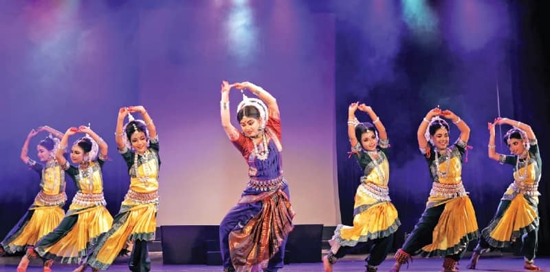 ‘কণৎনূপুরা’র বার্ষিক নৃত্যানুষ্ঠানে নজর কাড়ল খুদে শিল্পীরা