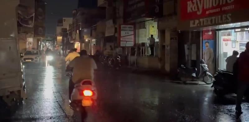 পাঞ্জাবের পাতিয়ালায় ব্যাপক বৃষ্টি