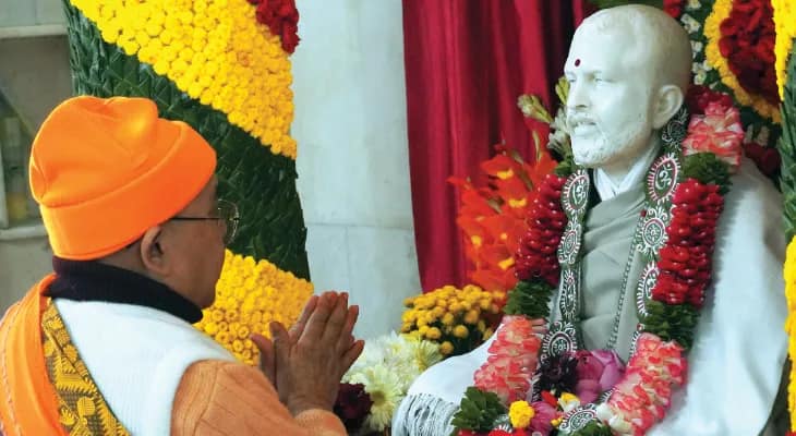 কামারপুকুর রামকৃষ্ণ মঠে কল্পতরু উৎসব, বর্ষবরণে ভক্তের ঢল, প্রসাদ বিতরণ
