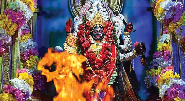 রাধানগর অন্নপূর্ণা বারোয়ারির পৌষকালী পুজো ঘিরে হল মহাযজ্ঞ ও অন্ন মহোৎসব
