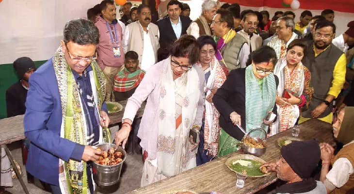 লিট্টি চোখা উৎসবে মাতল পোস্তা, শুভেচ্ছা মমতার