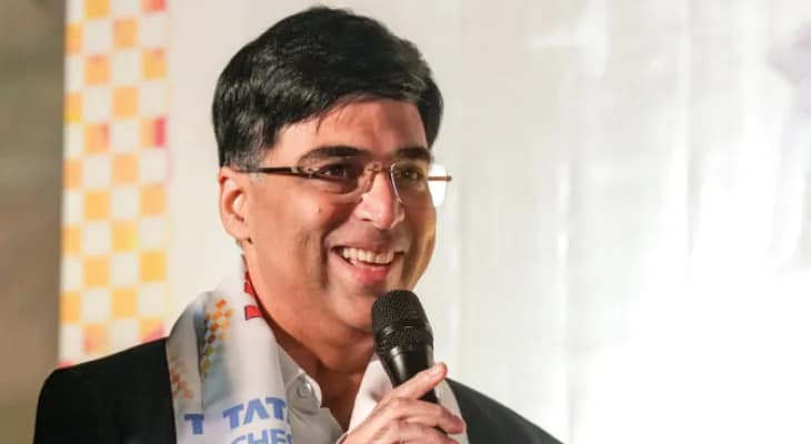 ছ’বছর পর টাটা দাবায় নামছেন ভিশি আনন্দ