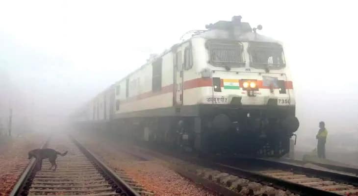 তীব্র কুয়াশার জন্য ট্রেন লেট, বুক  করা খাবার পেতে সমস্যায় যাত্রীরা