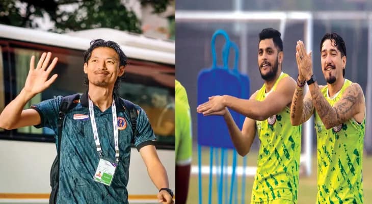 মিশন আইএসএল, যুবভারতীতে পাশাপাশি অনুশীলন দুই প্রধানের