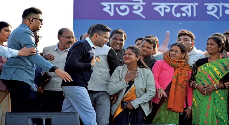 তিনমাসের মধ্যে পাথর খাদান চালু করে ২৫ হাজার কর্মসংস্থান হবে: অভিষেক