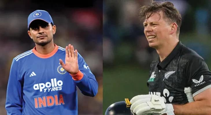 প্রথম ওডিআই: ১২ রানে আউট ফিলিপস, নিউজিল্যান্ড ১৭০/৪ (৩৩.২ ওভার) বিপক্ষ ভারত