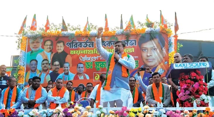 জেলা যুব তৃণমূল সভাপতিকে গাছে বেঁধে রাখার নিদান! বিতর্কে সুকান্ত