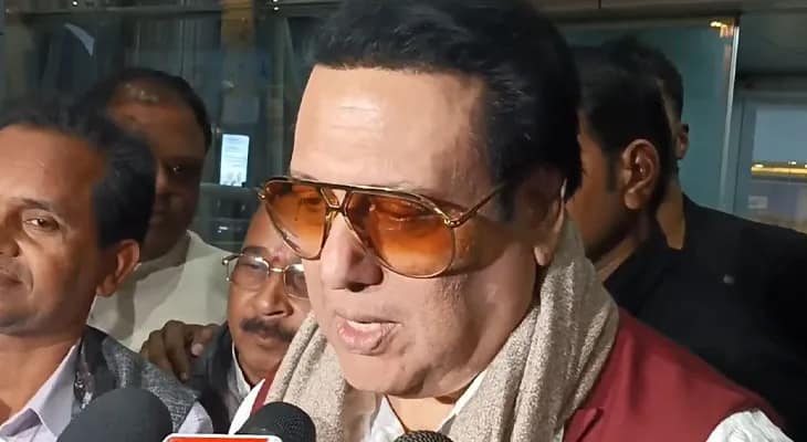 ছত্তিশগড়ের রাইপুরে পৌঁছলেন গোবিন্দা