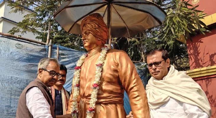বীরভূমজুড়ে নানা কর্মসূচির মধ্য দিয়ে স্বামীজির জন্মদিবস পালন