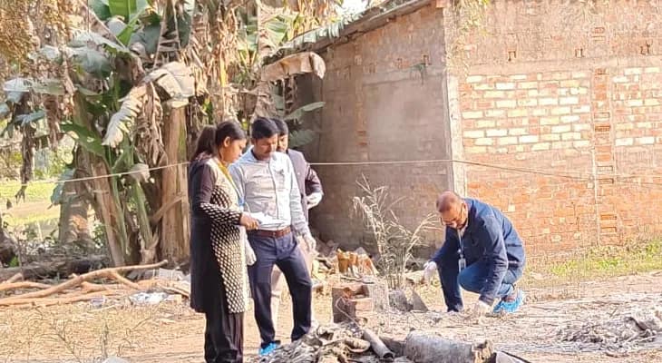 হাড়ালে বাজি বিস্ফোরণ কাণ্ড: ঘটনাস্থলে গেল তিন সদস্যের ফরেন্সিক টিম, চলছে নমুনা সংগ্রহের কাজ