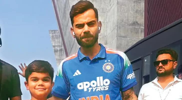 খুদে উত্তমই ‘ছোটা চিকু’, আবেগাপ্লুত বিরাট কোহলি
