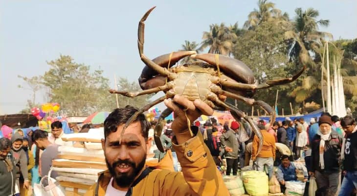 উদয়নারায়ণপুরে কাঁকড়া-হুগলিতে মাছের মেলা, উৎসাহী মানুষের ঢল