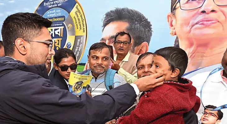 নন্দীগ্রামের মাটিতে রাজনৈতিক স্বাস্থ্য বলিষ্ঠ করতে পদক্ষেপ জোড়াফুলের, তৃণমূল জিতলে সব অঞ্চলেই সেবাশ্রয়: অভিষেক