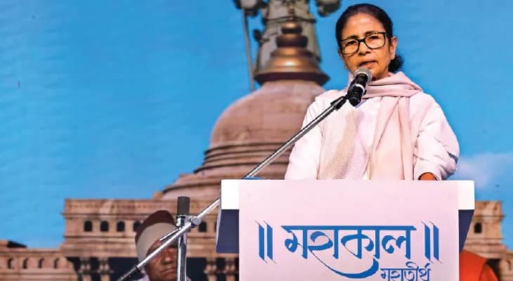 ‘বিভাজনেই অশান্তির ছক বিজেপির’, ধর্মের রাজনীতি নিয়ে তোপ মমতার, শিলিগুড়িতে মহাকাল তীর্থের শিলান্যাস