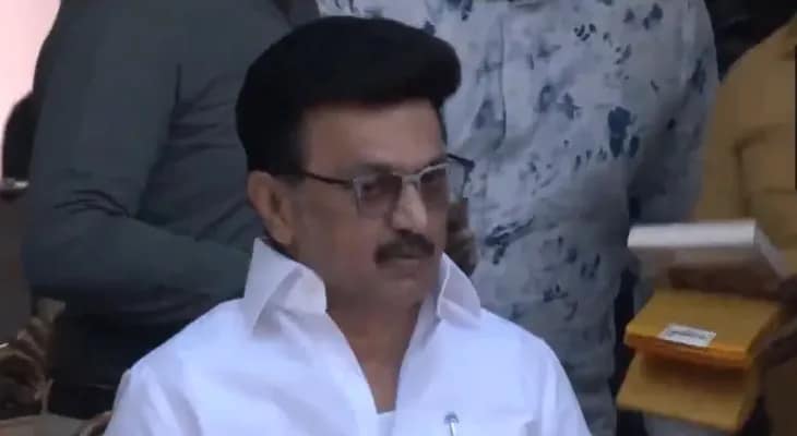 মাদুরাইতে জাল্লিকাট্টু অনুষ্ঠানে তামিলনাড়ুর মুখ্যমন্ত্রী এম কে স্ট্যালিন
