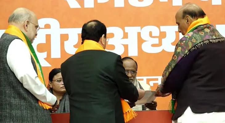 বিজেপির সর্বভারতীয় সভাপতি পদে মনোনয়ন জমা দেওয়ার প্রক্রিয়া শুরু
