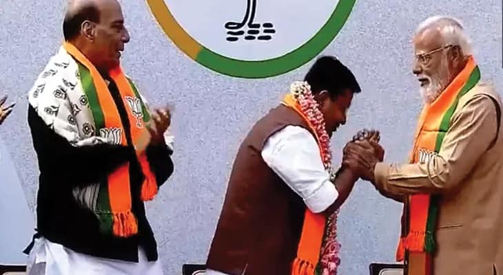 বিজেপির সর্বভারতীয় সভাপতি হলেন নীতিন নবীন