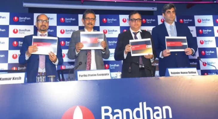 বন্ধন ব্যাংকের মোট ব্যবসা ৩  লক্ষ কোটি টাকা ছাড়িয়ে গেল