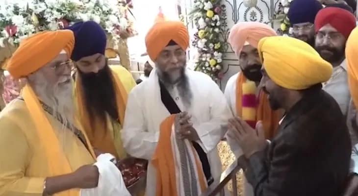 মহারাষ্ট্রের নান্দেদে এলেন পাঞ্জাবের মুখ্যমন্ত্রী ভগবন্ত মান