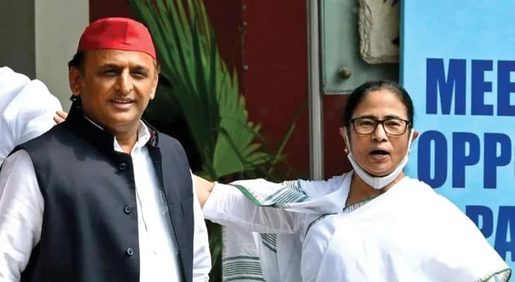 আজ দুপুরে নবান্নে মমতা-অখিলেশ বৈঠক