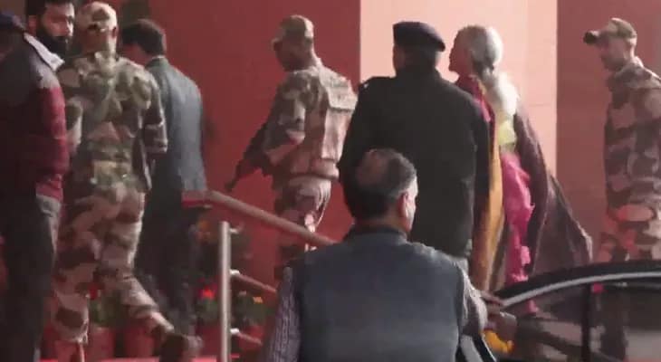 দিল্লিতে কর্তব্যভবনে পৌঁছোলেন কেন্দ্রীয় অর্থমন্ত্রী নির্মলা সীতারামন