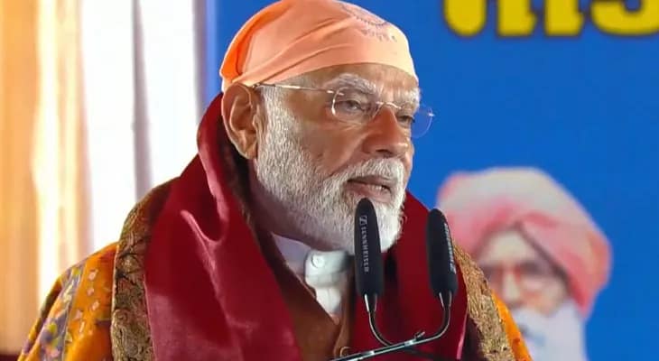 জলন্ধরের সভায় বক্তব্য রাখছেন প্রধানমন্ত্রী নরেন্দ্র মোদি