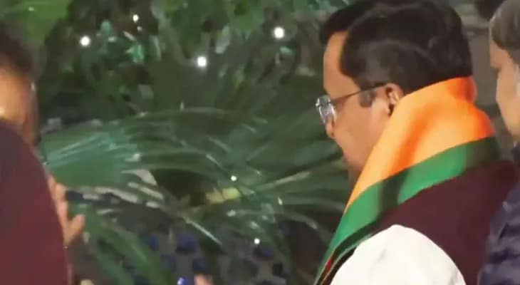 দিল্লিতে গেলেন বিজেপির সর্বভারতীয় সভাপতি নীতীন নবীন